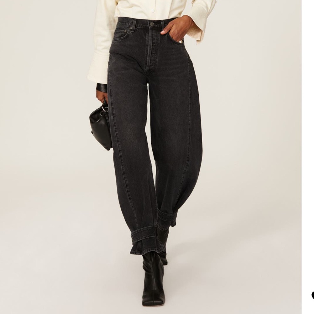 Agolde cuffed jeans